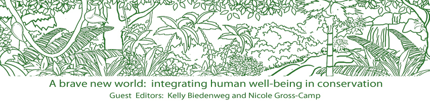 A brave new world: integrating human well-being in conservation