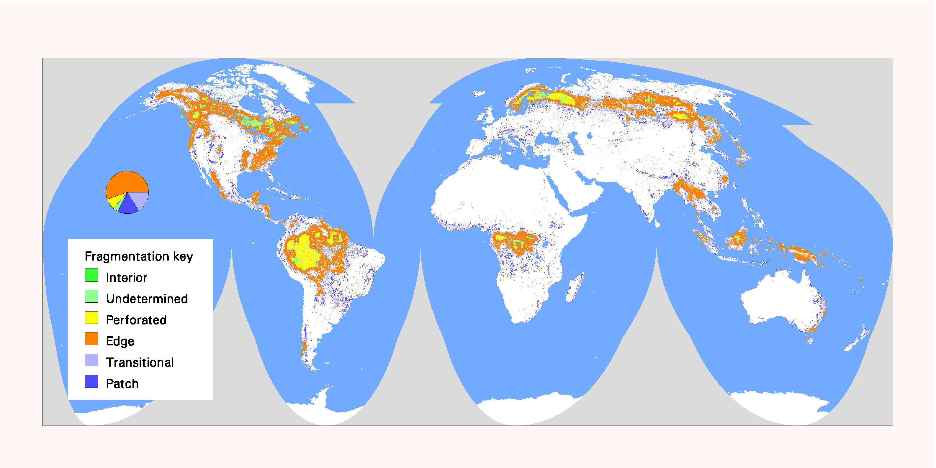 Conservation Ecology Global Scale Patterns Of Forest Fragmentation